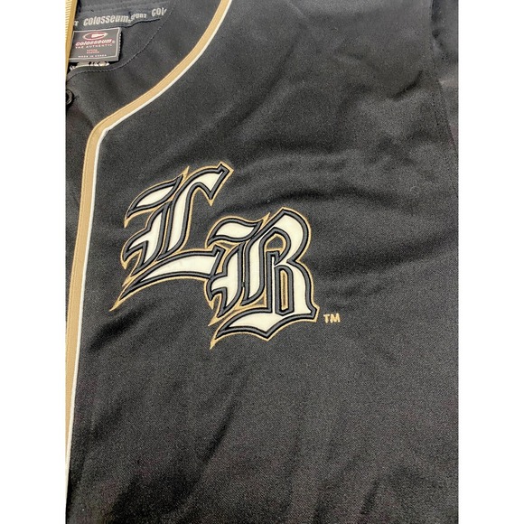 COLOSSEUM LONG BEACH DIRTBAGS‎ BUTTON UP BASEBALL JERSEY XXL Vintage Made Korea - Picture 9 of 12